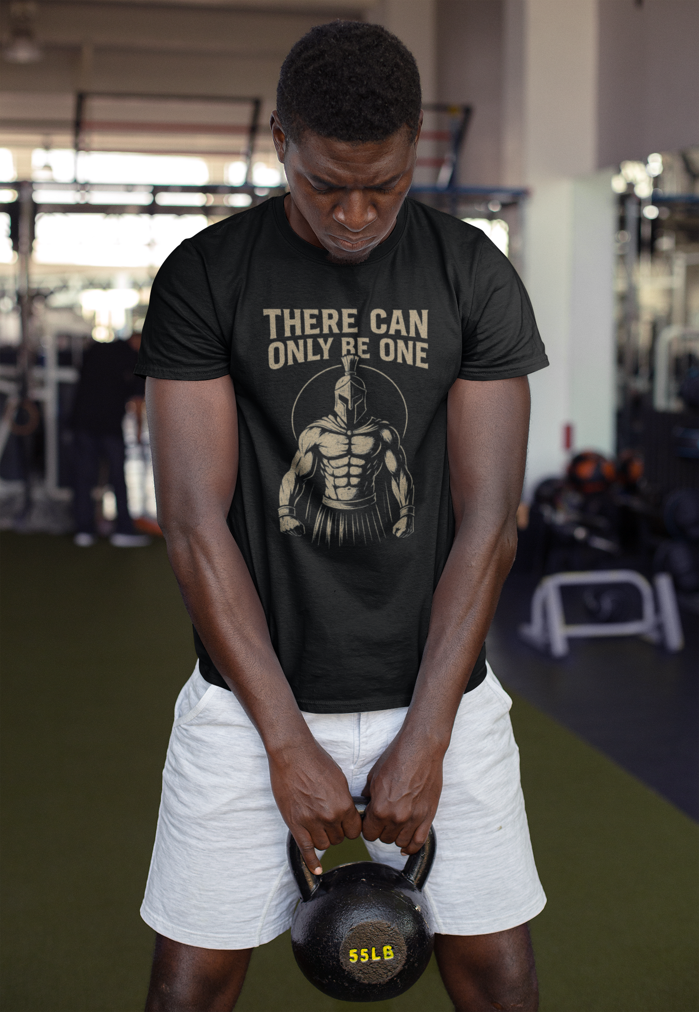 Spartan Motivation Tee, Gym Workout Shirt, Fitness Competition Top, Unisex Athletic Tshirt, Moisture Wicking Active Wear