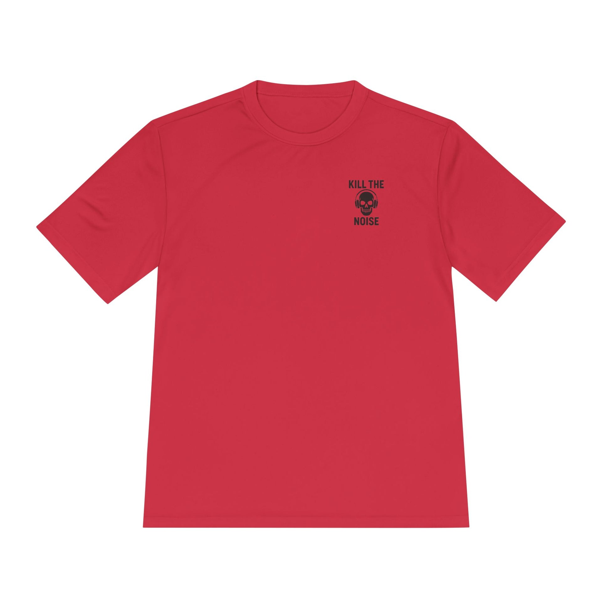 Kill the Noise Athletic Gym T-Shirt, Moisture Wicking Men's Gym Tee, Hard Working Gym Goer T-Shirt